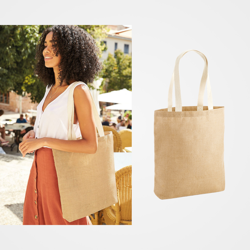 Westford Mill Unlaminated jute tote