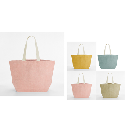 Westford Mill Soft washed jute beach bag