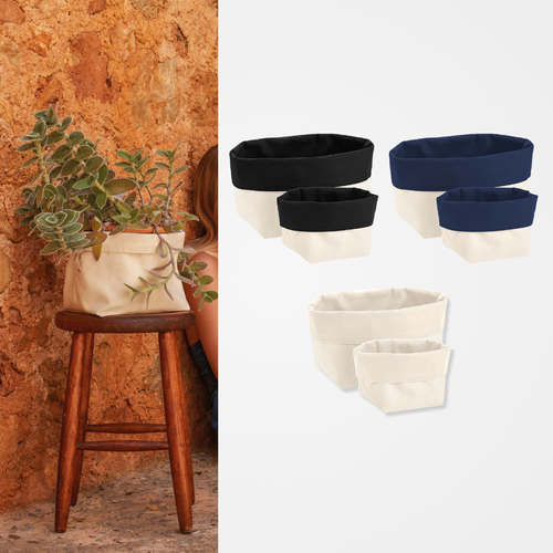 Westford Mill Reversible canvas organiser
