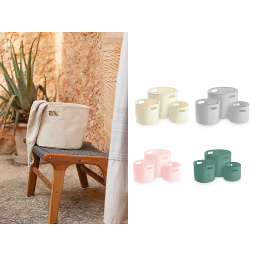 Westford Mill Canvas storage tubs