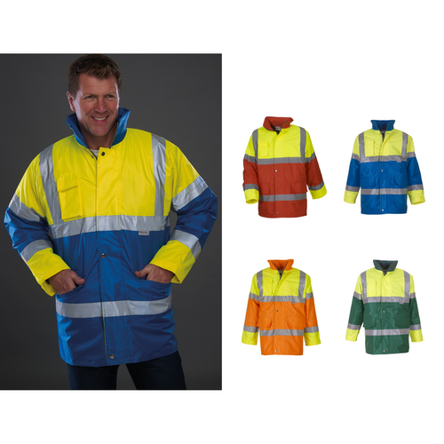 Yoko Hi-vis contrast jacket (HVP303)