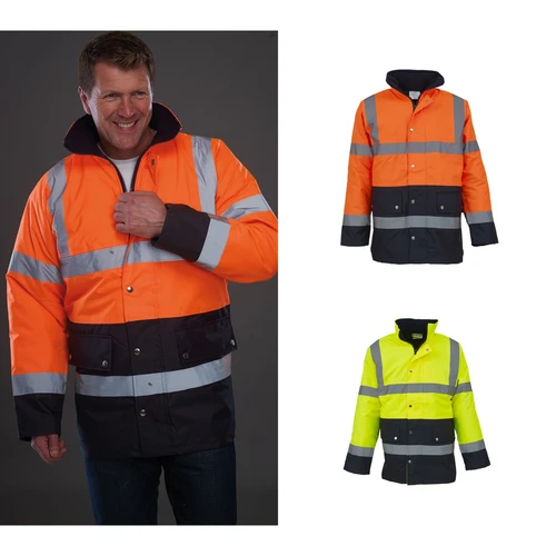 Yoko Hi-vis two-tone motorway jacket (HVP302)