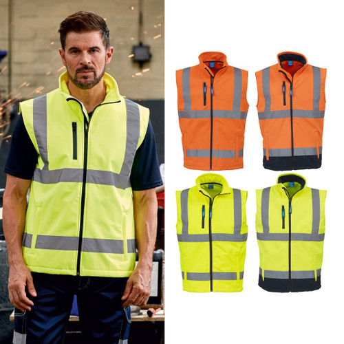 Yoko Hi-vis softshell gilet (HV006)