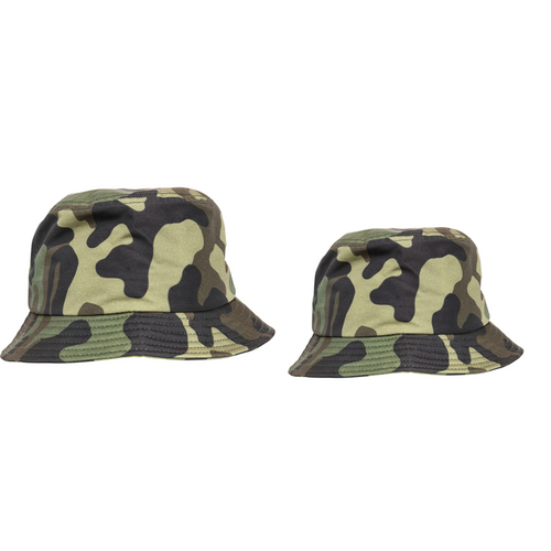 Flexfit by Yupoong Camo bucket hat (5003CB)