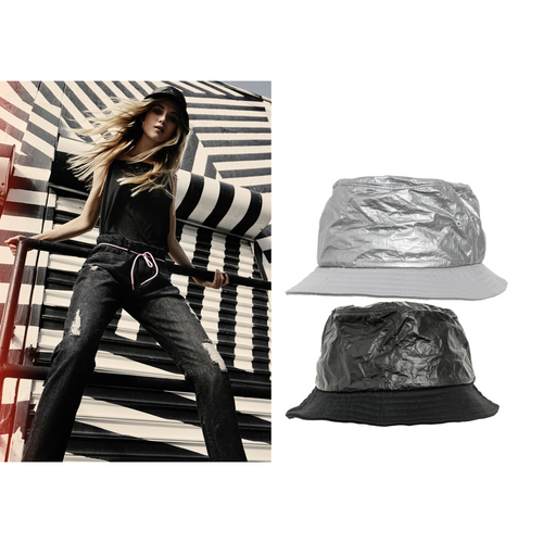 Flexfit by Yupoong Crinkled paper bucket hat (5003CP)