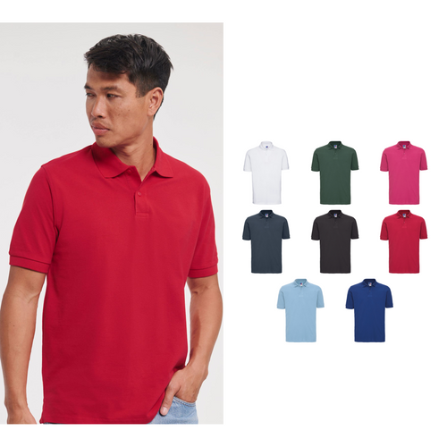 Russell Europe Classic cotton piqué polo - J569M