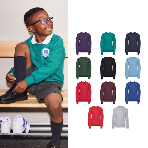 Russell Europe Kids raglan sleeve sweatshirt
