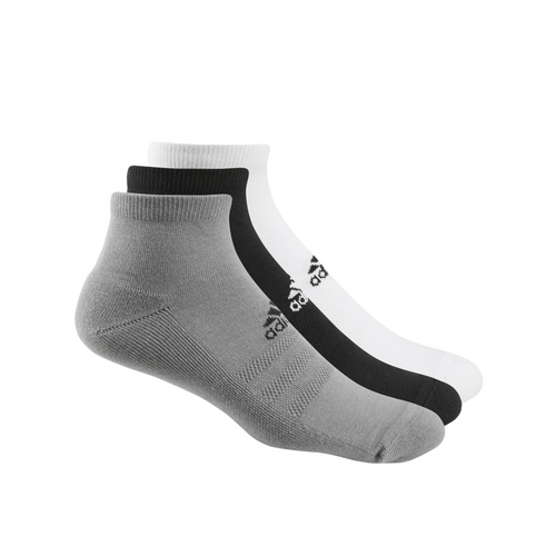 adidas® 3-pack golf ankle socks