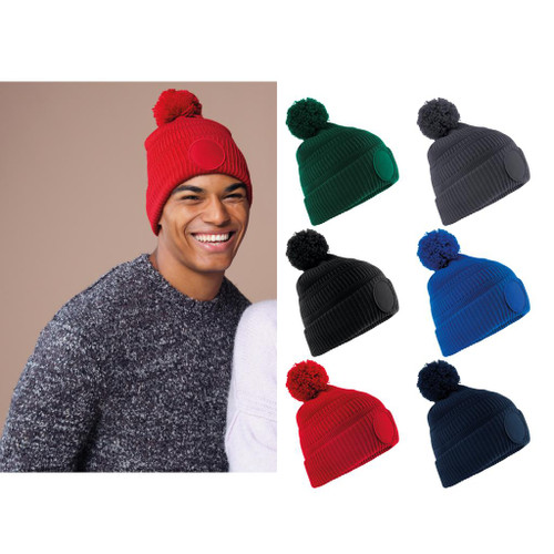 Beechfield Fan patch beanie