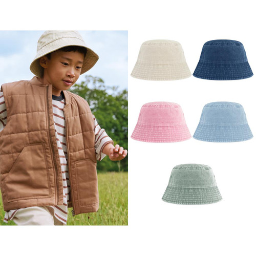 Beechfield Junior vintage bucket hat