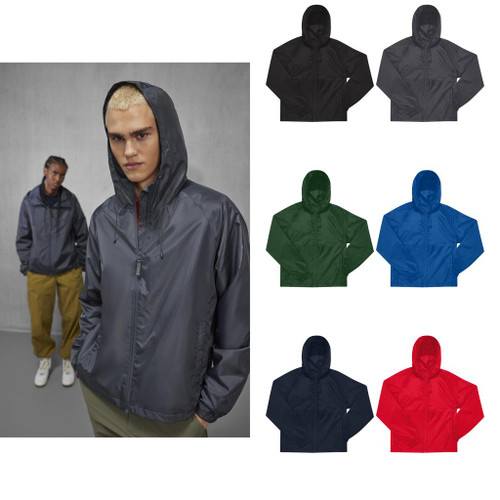 B&C Collection B&C Reset lined windbreaker