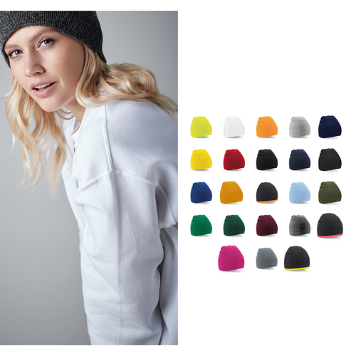 Beechfield Two-tone pull-on beanie BC044