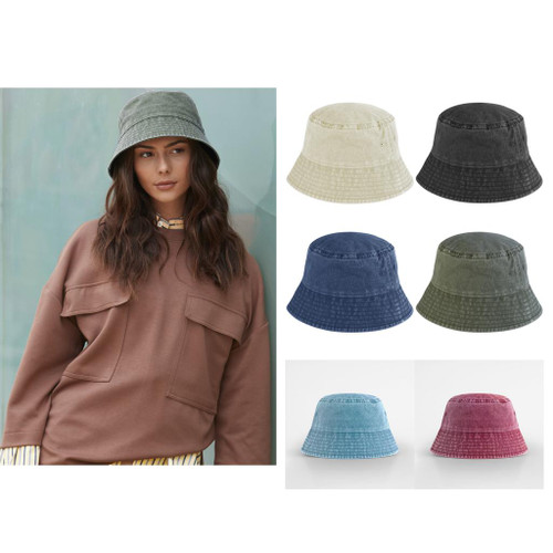 Beechfield Vintage bucket hat
