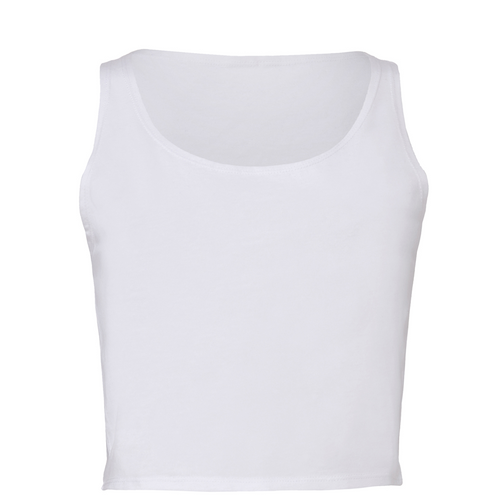 Bella Canvas Women's polycotton crop top