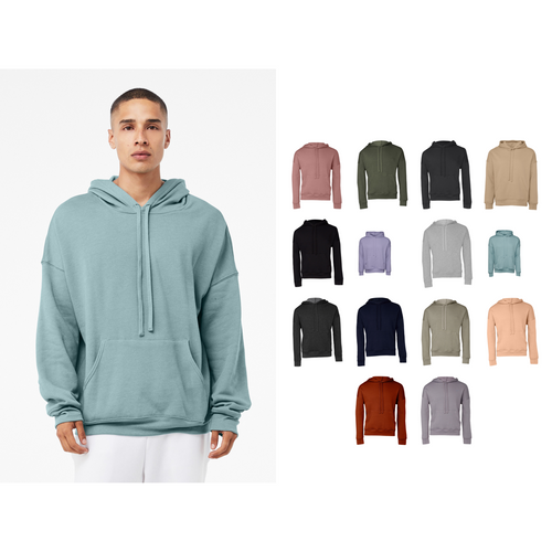 Bella Canvas Unisex sponge fleece pullover DTM hoodie