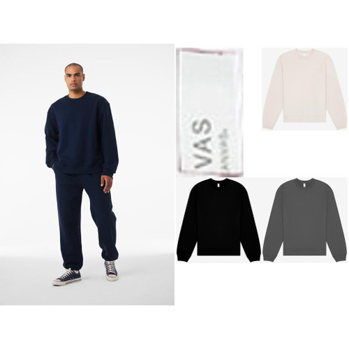 Bella Canvas Unisex crew neck heavy sweatshirt