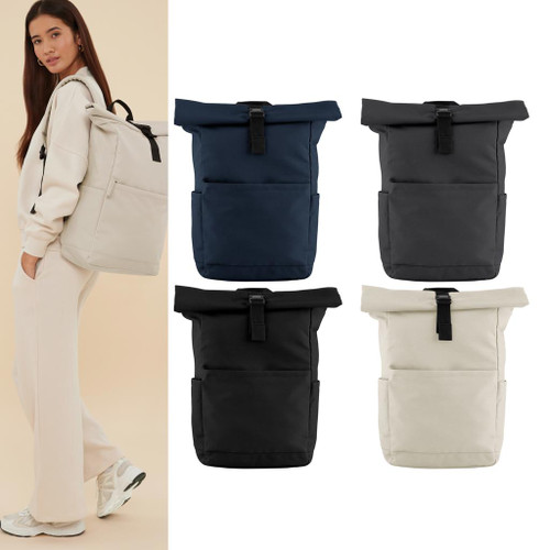 Bagbase Premium Recycled Roll Top Backpack