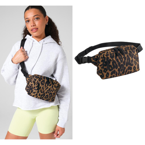 Bagbase Leopard print cross-body bag