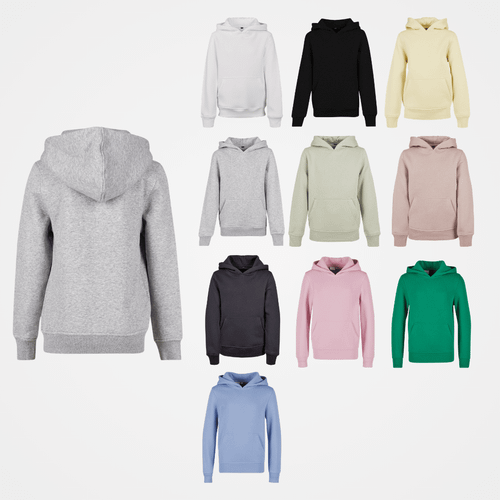 Build Your Brand Kids basic hoodie