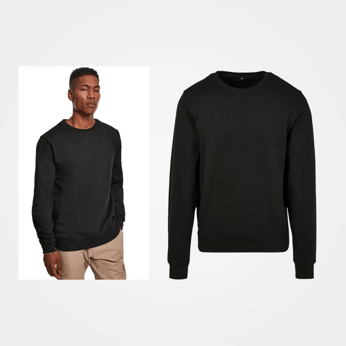 Build Your Brand Premium crew neck