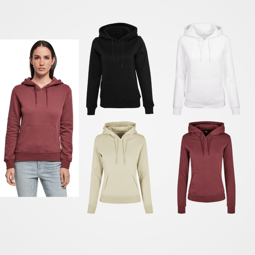 Build Your Brand Women's organic hoodie