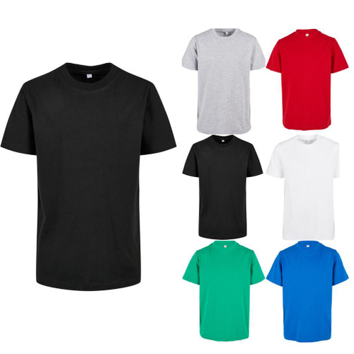 Build Your Brand Organic kids basic tee