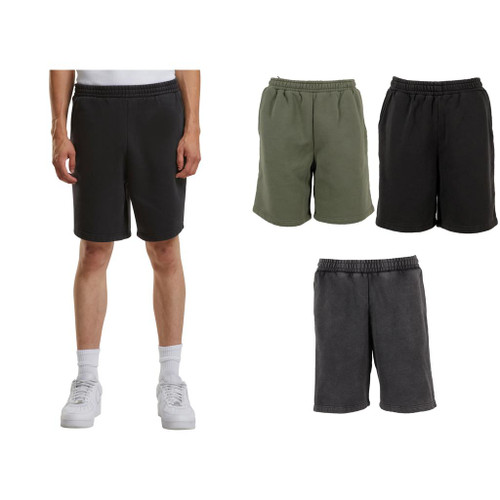 Build Your Brand Vintage heavy sweatshorts
