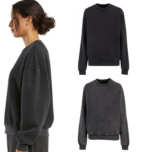 Build Your Brand Women’s vintage heavy crew neck