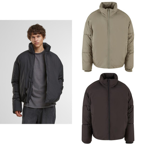 Build Your Brand Oversized puffer jacket