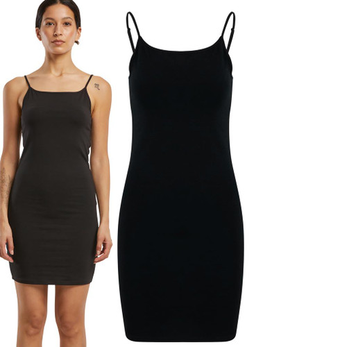 Build Your Brand Women’s stretch Jersey slim dress