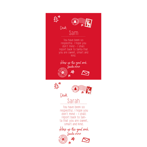 The Christmas Shop Personalisable kids letter to Santa tee