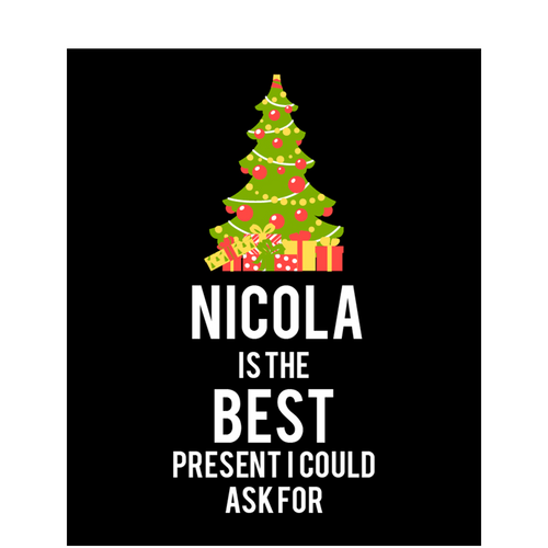 The Christmas Shop Personalisable "… is the best" long sleeve tee