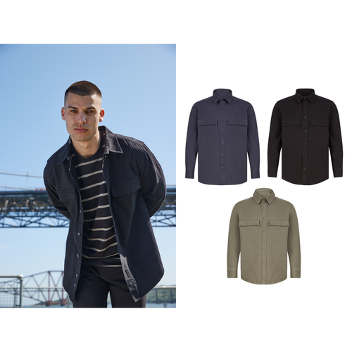 Front Row Drill overshirt