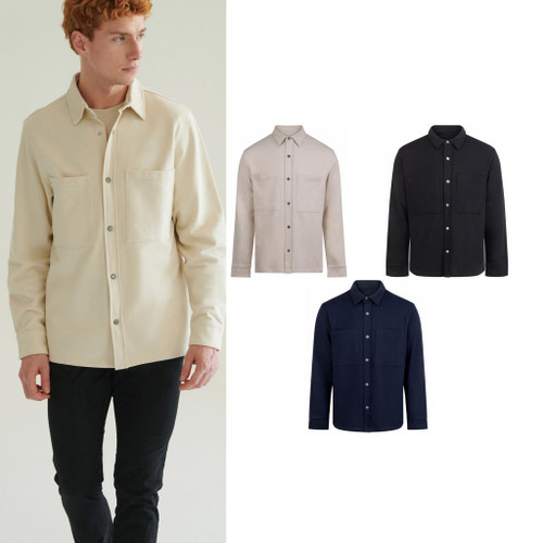 Front Row Premium piqué overshirt