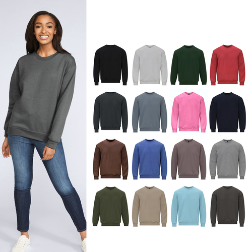 Gildan Softstyle™ midweight fleece adult crew neck