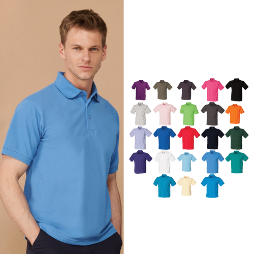 Henbury 65/35 Classic piqué polo shirt