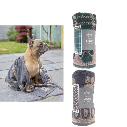 Home & Living Jumbo terry jacquard dog towel