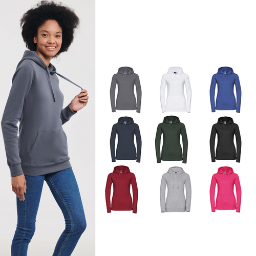 Russell Europe Women's authentic hooded sweatshirt