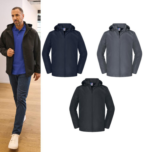 Russell Athletic Essential weather shell jacket