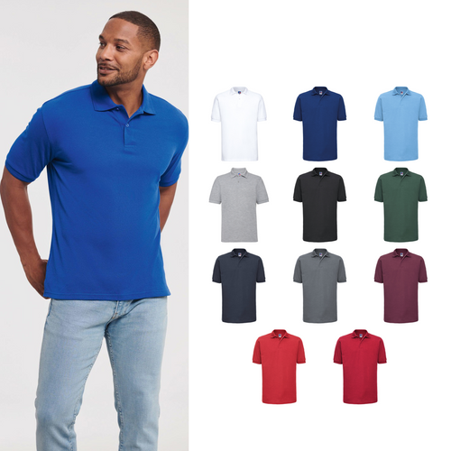 Russell Europe Hard-wearing 60°C wash polo