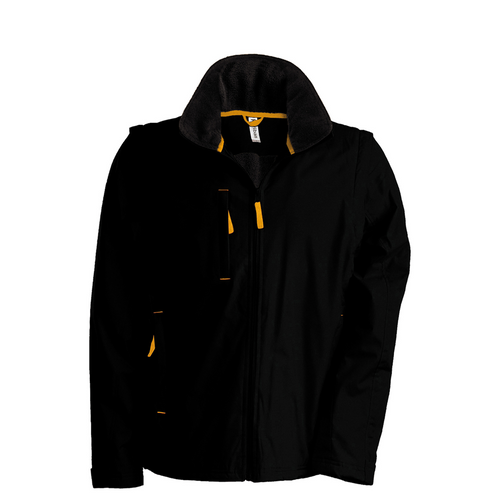 Kariban Score contrast detachable sleeve blouson jacket