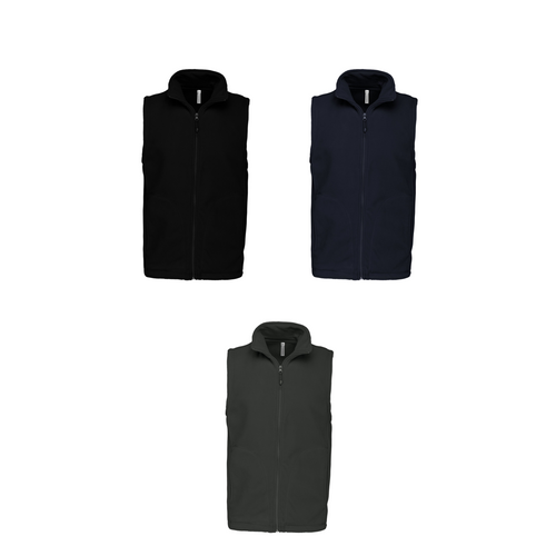 Kariban Luca men's microfleece gilet