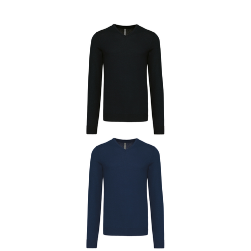 Kariban Men's V-neck jumper