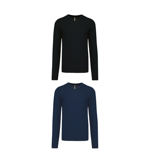 Kariban Men's V-neck jumper
