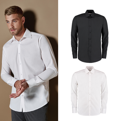 Kustom Kit Business shirt long-sleeved (slim fit)