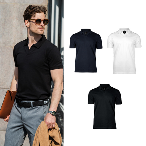 Nimbus Harvard v-neck – stretch deluxe polo