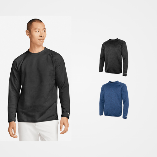Nike Dri-FIT Tour crew quilted top