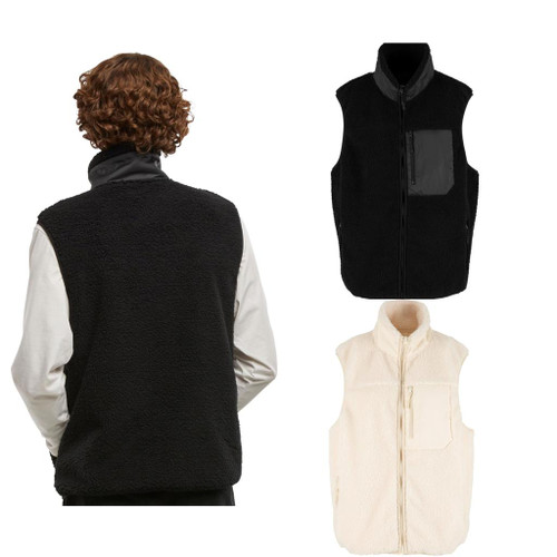 New Morning Studios Bonded sherpa vest