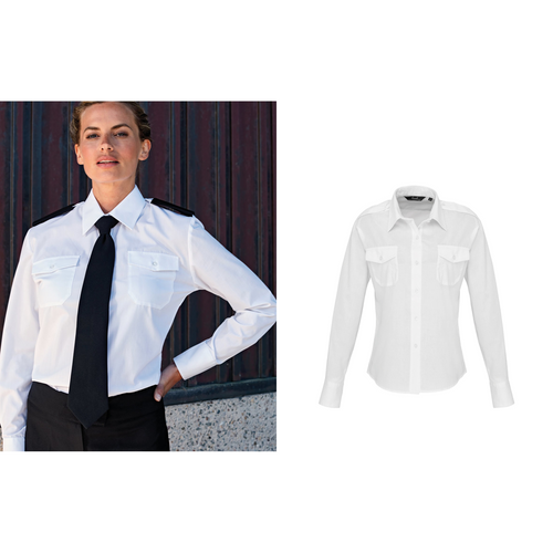 Premier Women's long sleeve pilot shirt