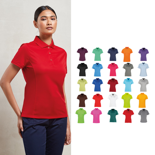 Premier Women's Coolchecker® piqué polo